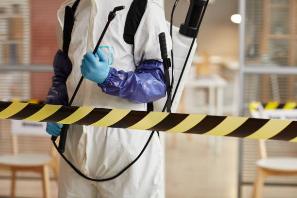 Professional Unattended Death Cleanup technician working in Hobart, WI